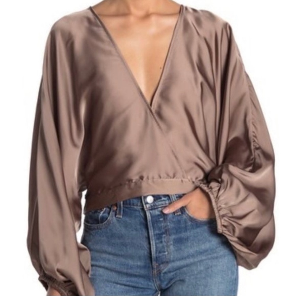 Free People Midnight Vibes blouse